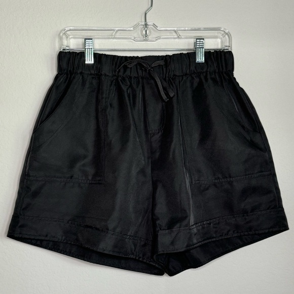 Zenana Paperbag Style Shorts- Sz L‎ - Picture 1 of 6